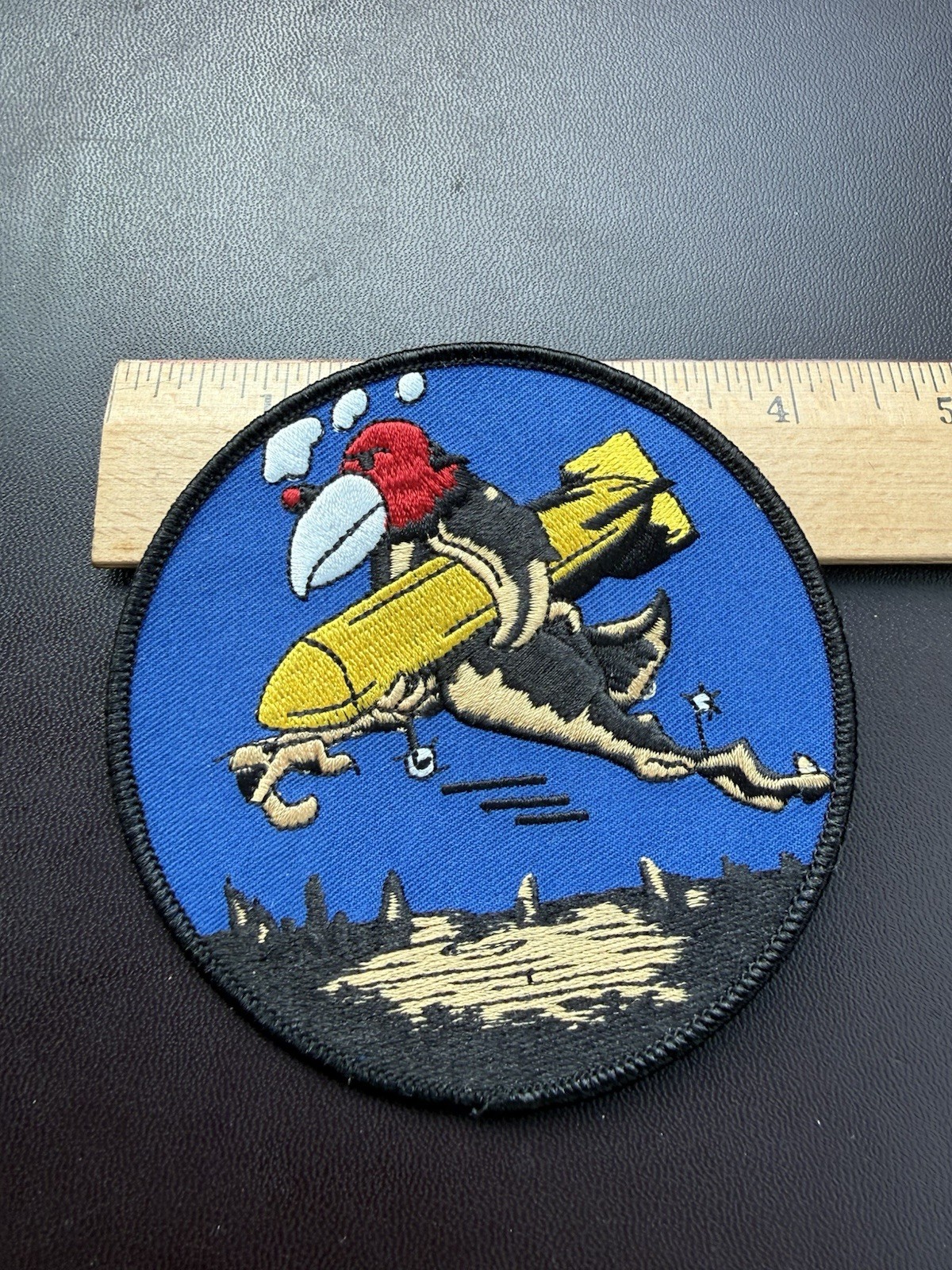 4" AIR FORCE 357TH AIR REFUELING SQUADRON EMBROIDERED PATCH