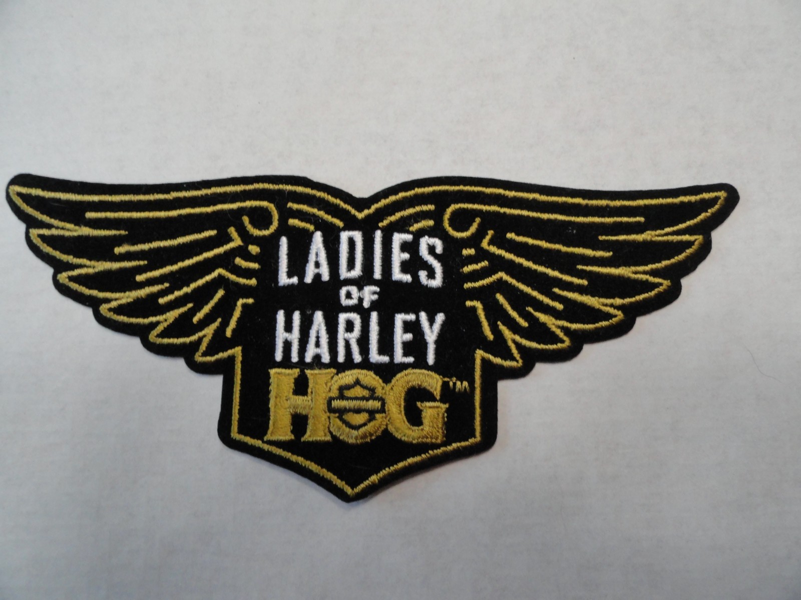 HARLEY DAVIDSON LADIES OF HARLEY HOG PATCH 6" WIDE