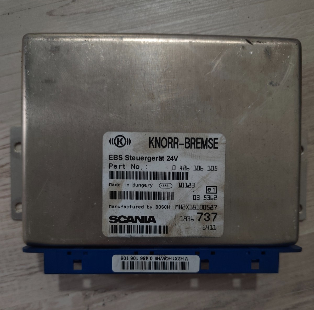 SCANIA EBS SUSPENSION CONTROL UNIT 1936737