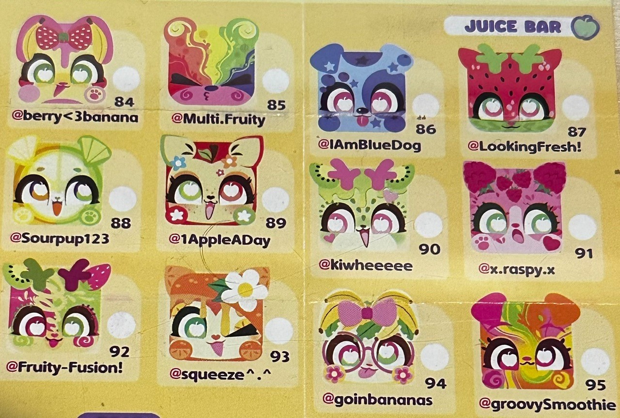 ~ Clickeez Series 2 "Juice Bar" ~