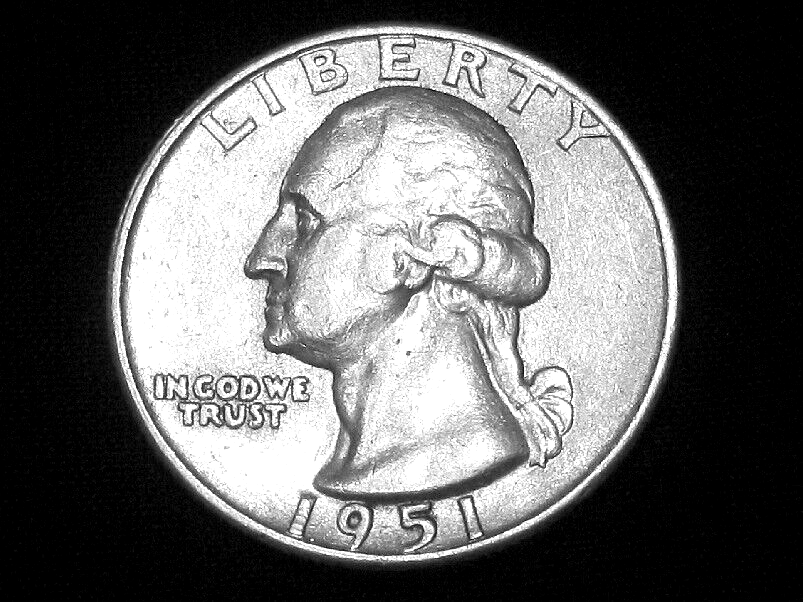 1951-D Washington Quarter --- Almost Uncirculated +++