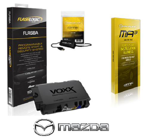 Flashlogic FLRSBA Remote Start Module 3X LOCK Start - Selected 2013-2019 Mazdas