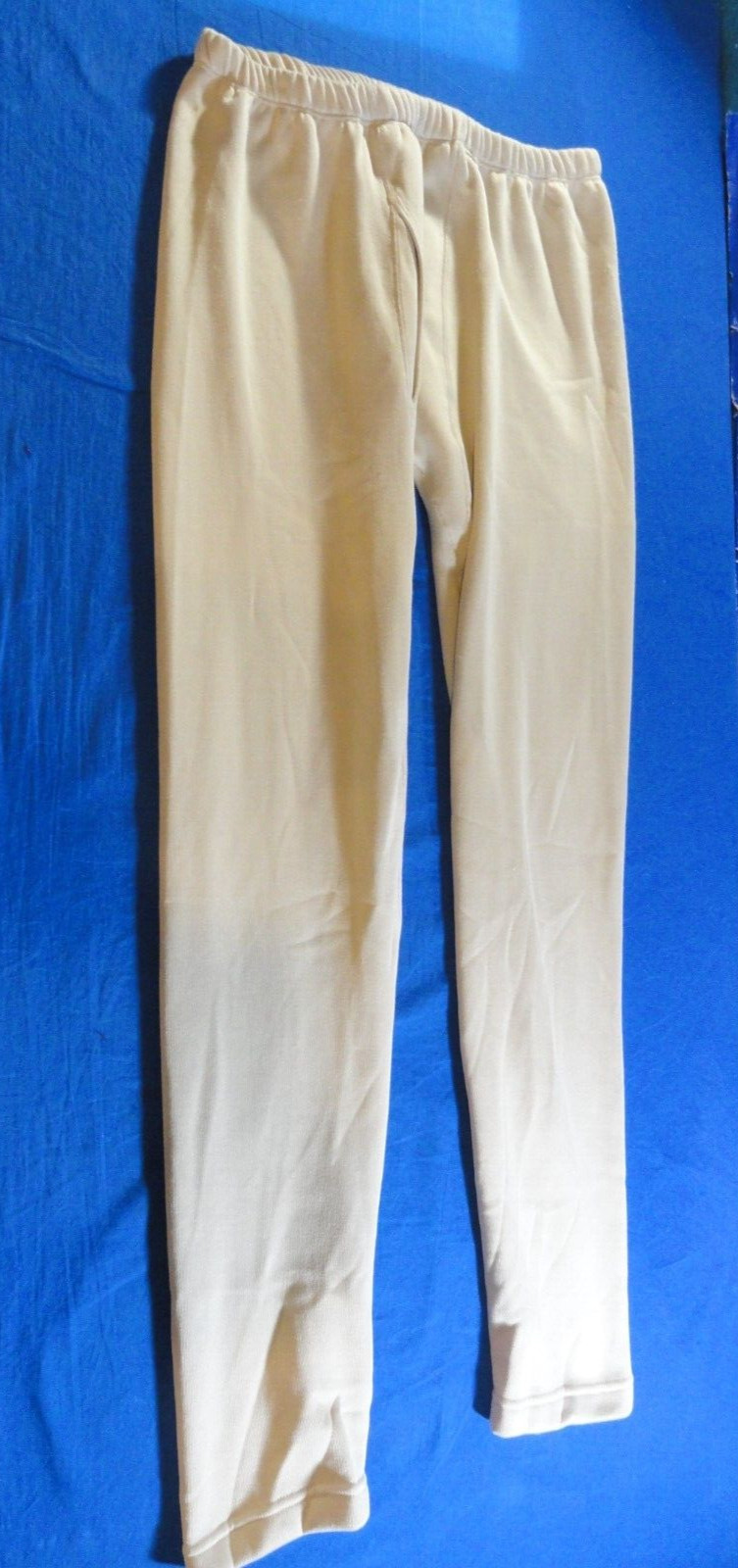 UNITED COLD WEATHER THERMAL LEVEL 1 BASE LAYER PANTS MILITARY TAN SAND DESERT L