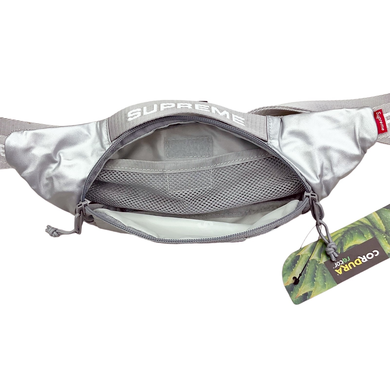 Supreme FW22 Small Waist Bag Silver