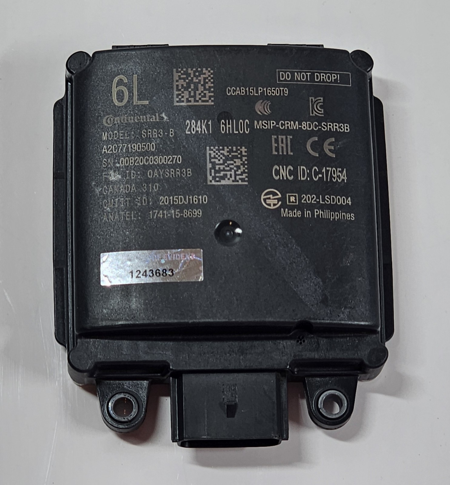 INTACT 2020-2024 Infiniti Q50 LEFT DRIVER Blind Spot Radar Sensor OEM 284K16HL0C