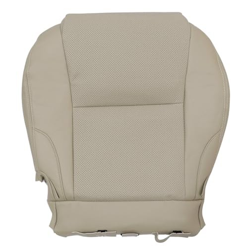 Driver Side Bottom Perforated Leather Seat Cover Tan Compatible with Lexus