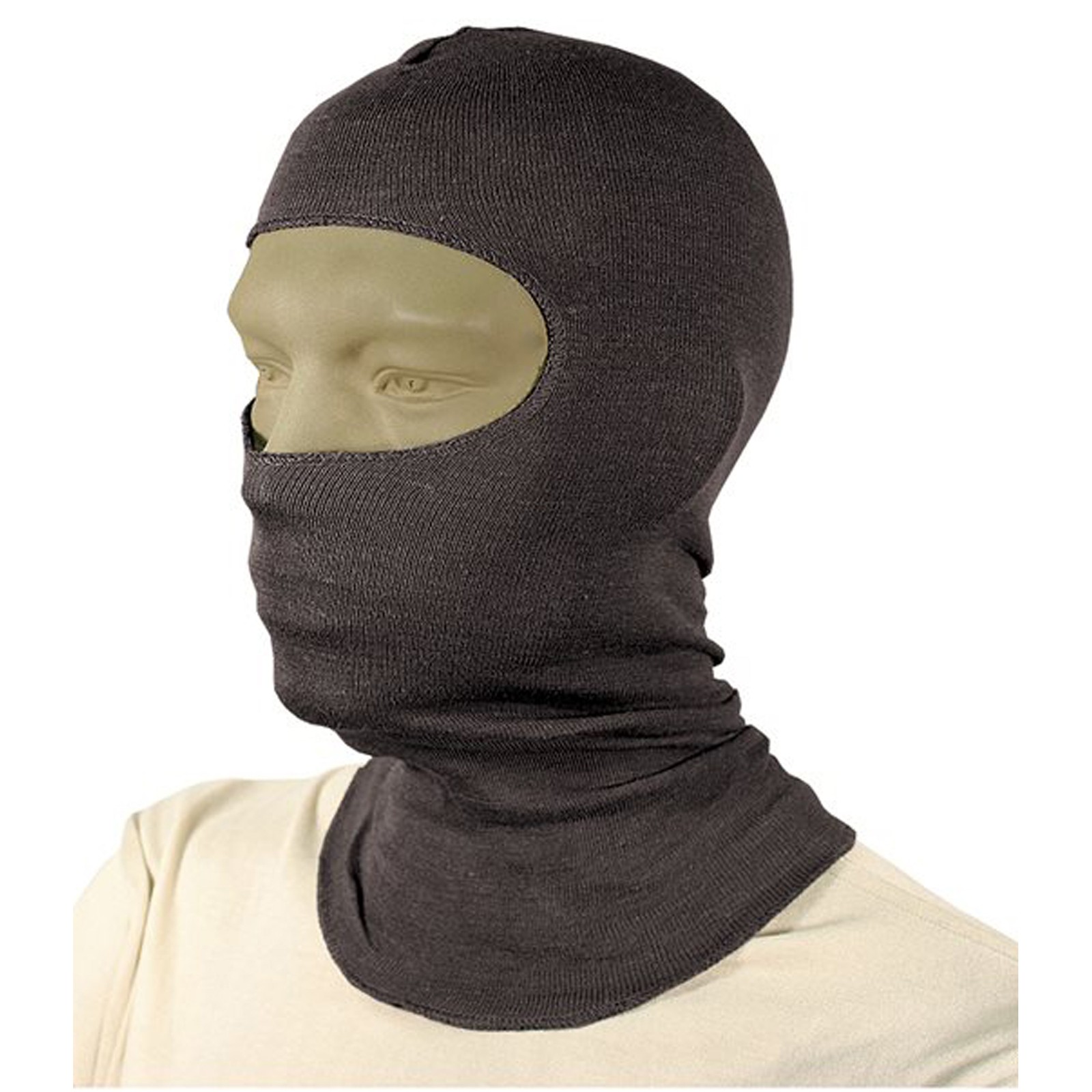 BlackHawk Nomex Balaclava Full Face Mask 18" Black Lightweight Flash Resistant