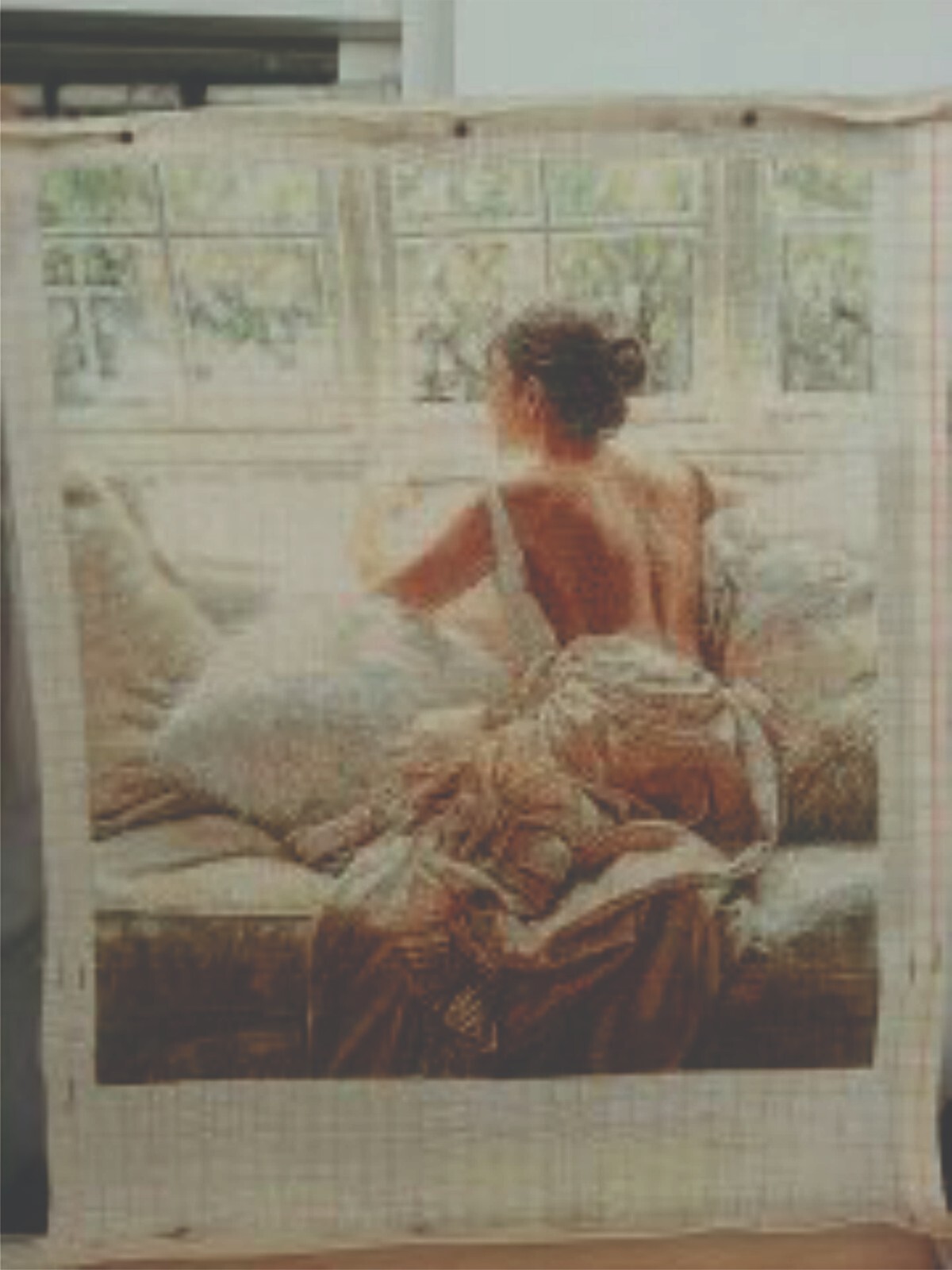 Daydreaming 536- Chart Counted Cross Stitch Pattern craft