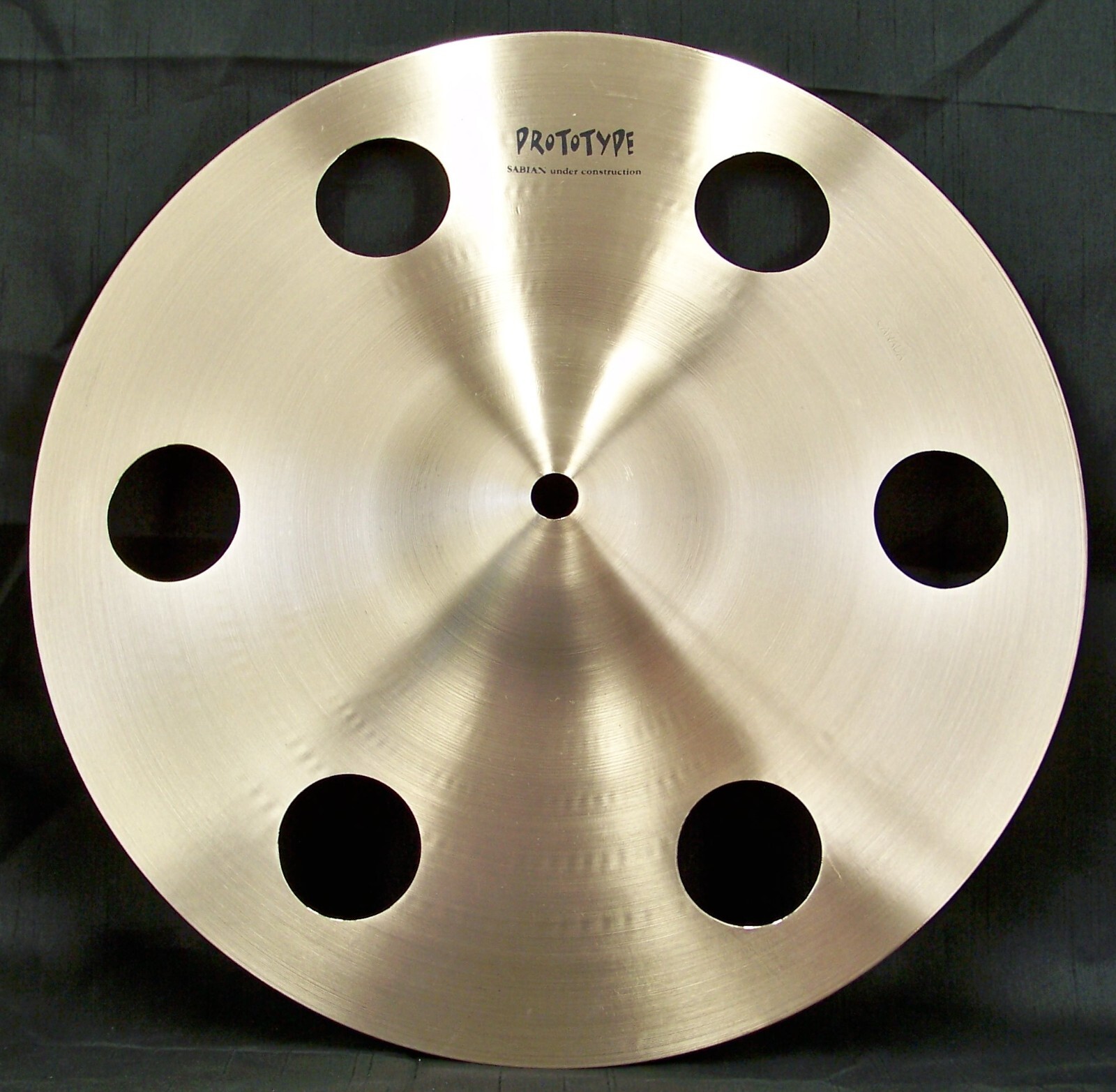 Sabian Prototype AA 12" O-Zone Splash Cymbal/Model #ZZC012/New/342 Grams