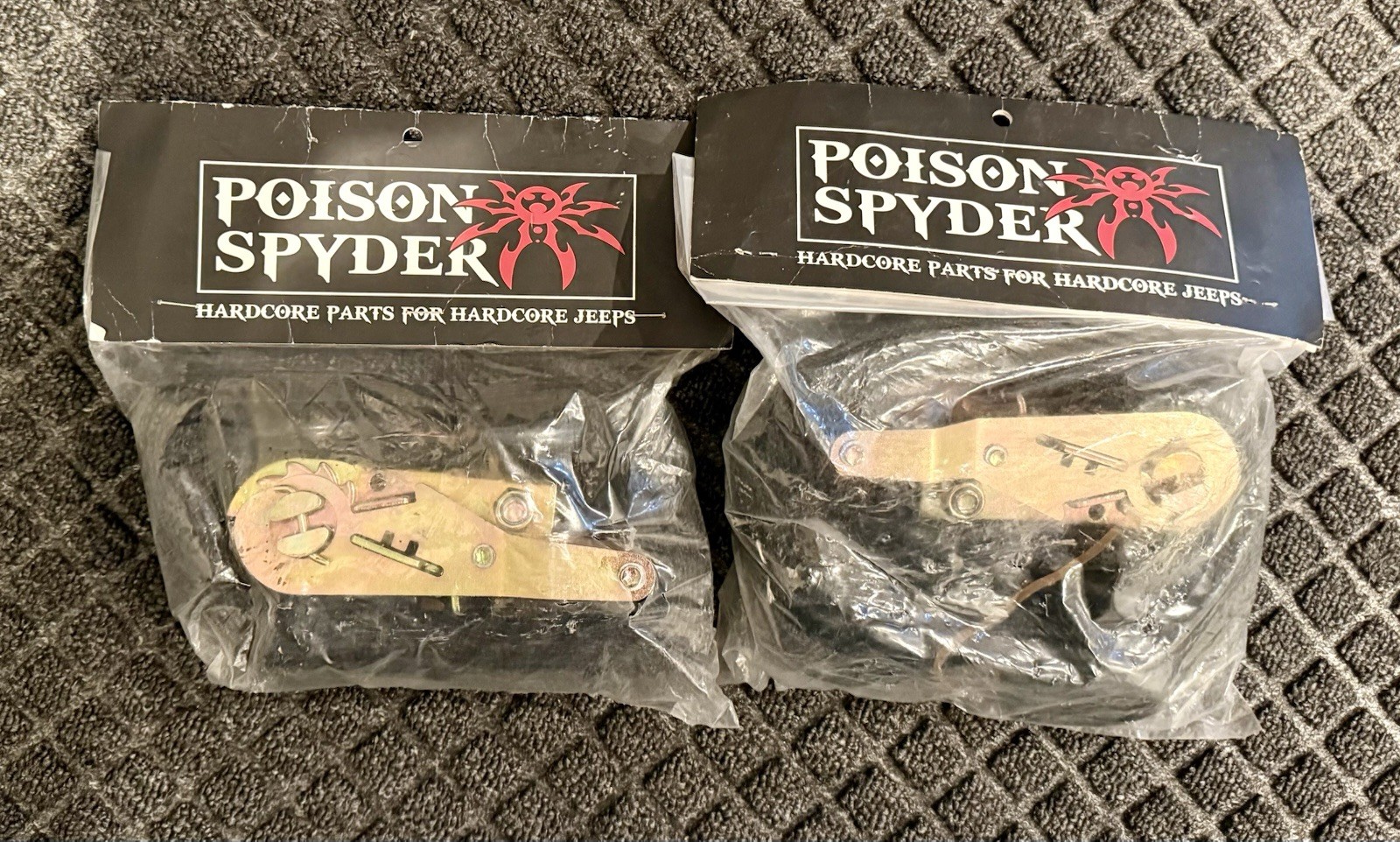 Poison Spyder Jeep Ratchet Straps Pair Light Duty 1in