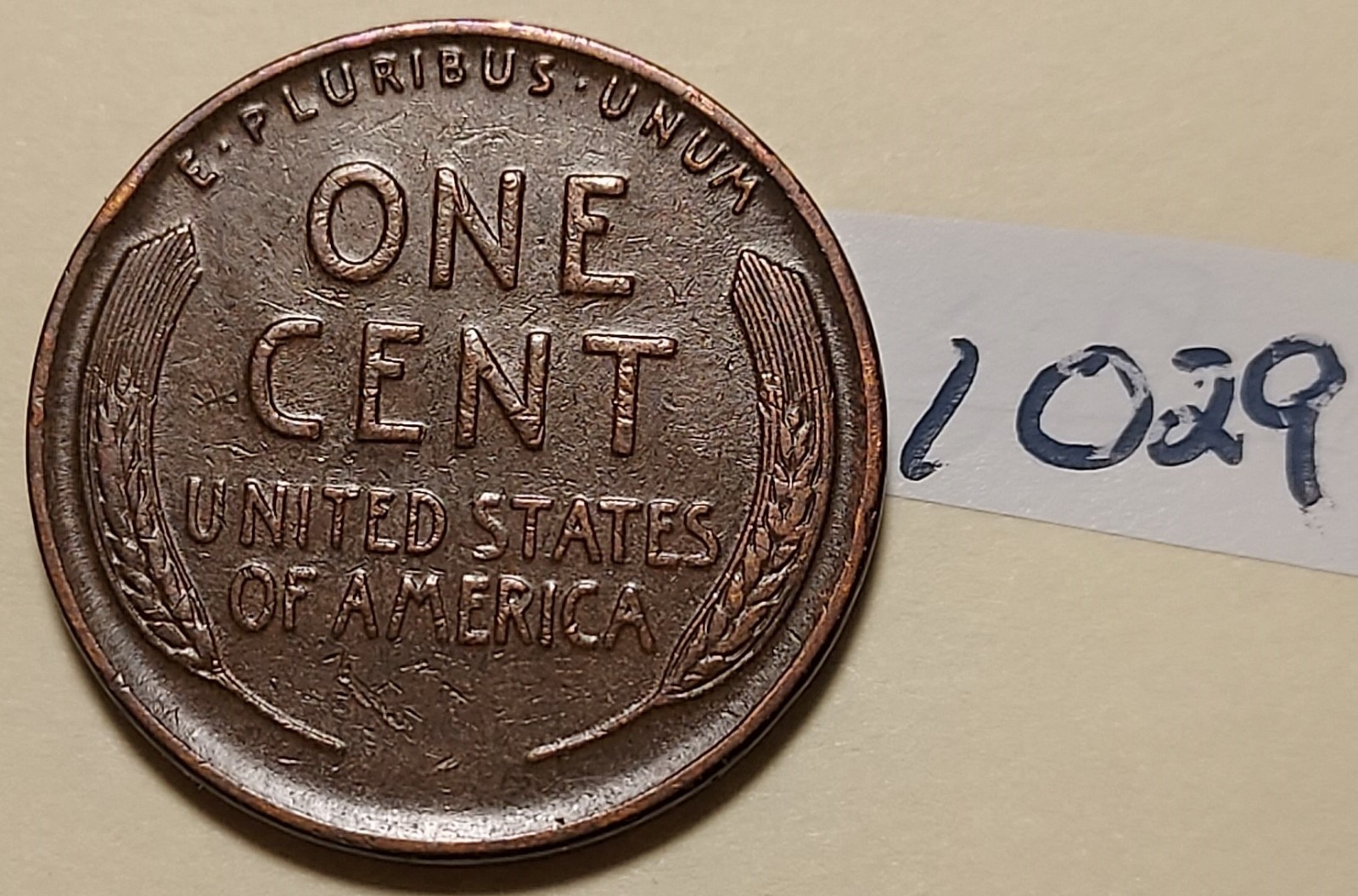 1931-D Lincoln Wheat Cent VERY FINE #1029