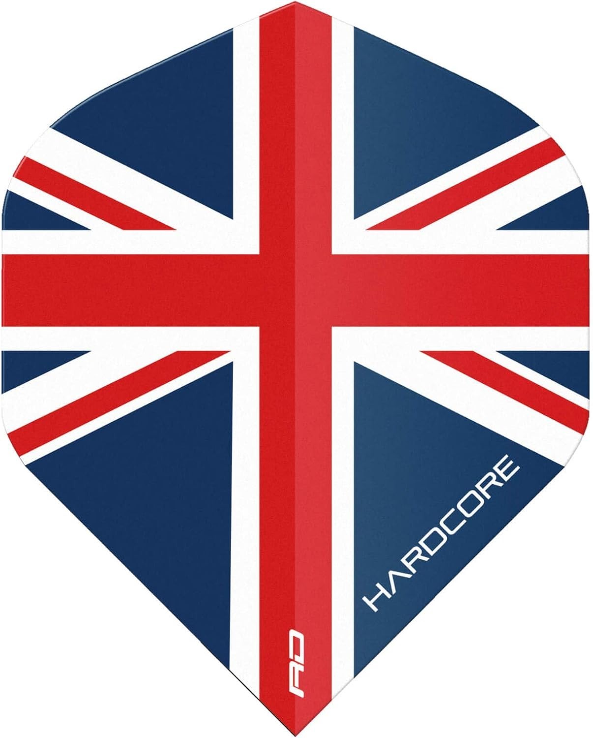Hardcore Union Jack Extra Thick Standard Dart Flights - 5 Sets Per Pack 15 Da...