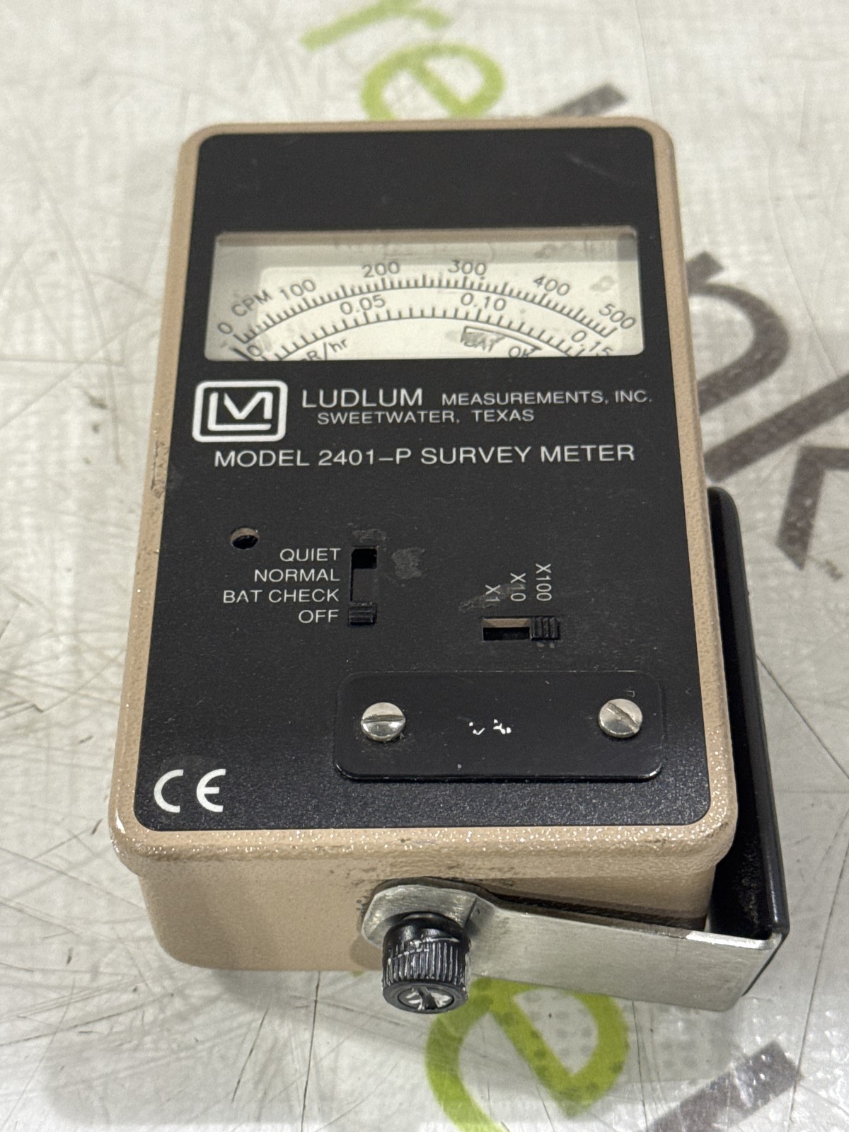 Ludlum Measurements Model 2401-P Survey Meter