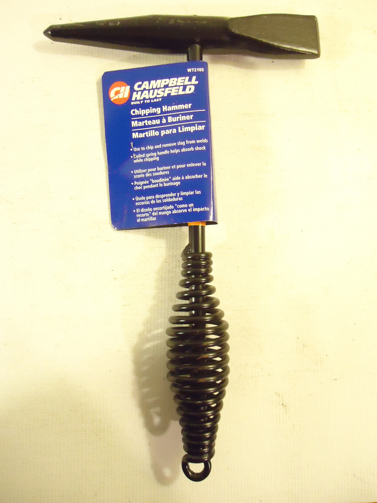 Campbell Hausfeld Welding Chipping Hammer, # WT2105, 2 pcs New, Taiwan.