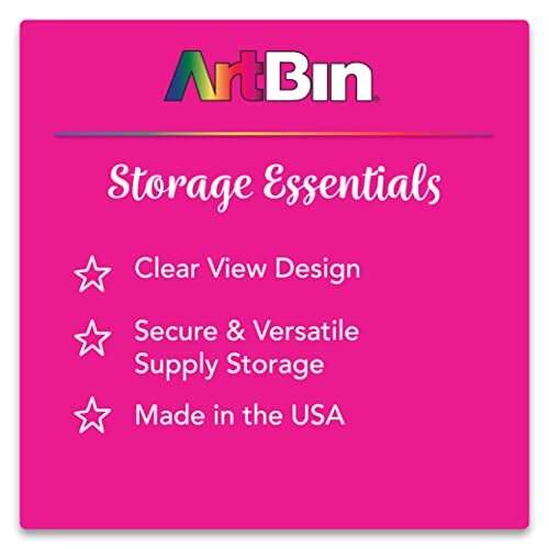 6937AG Essentials Lift-Out Tray Box, Portable Art & Craft Organizer with