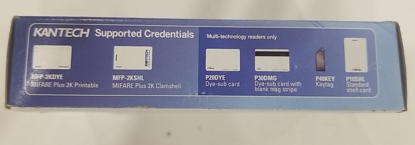 NEW! Kantech KT-SG-MT Multi-Technology Smart Card Reader, Single Gang