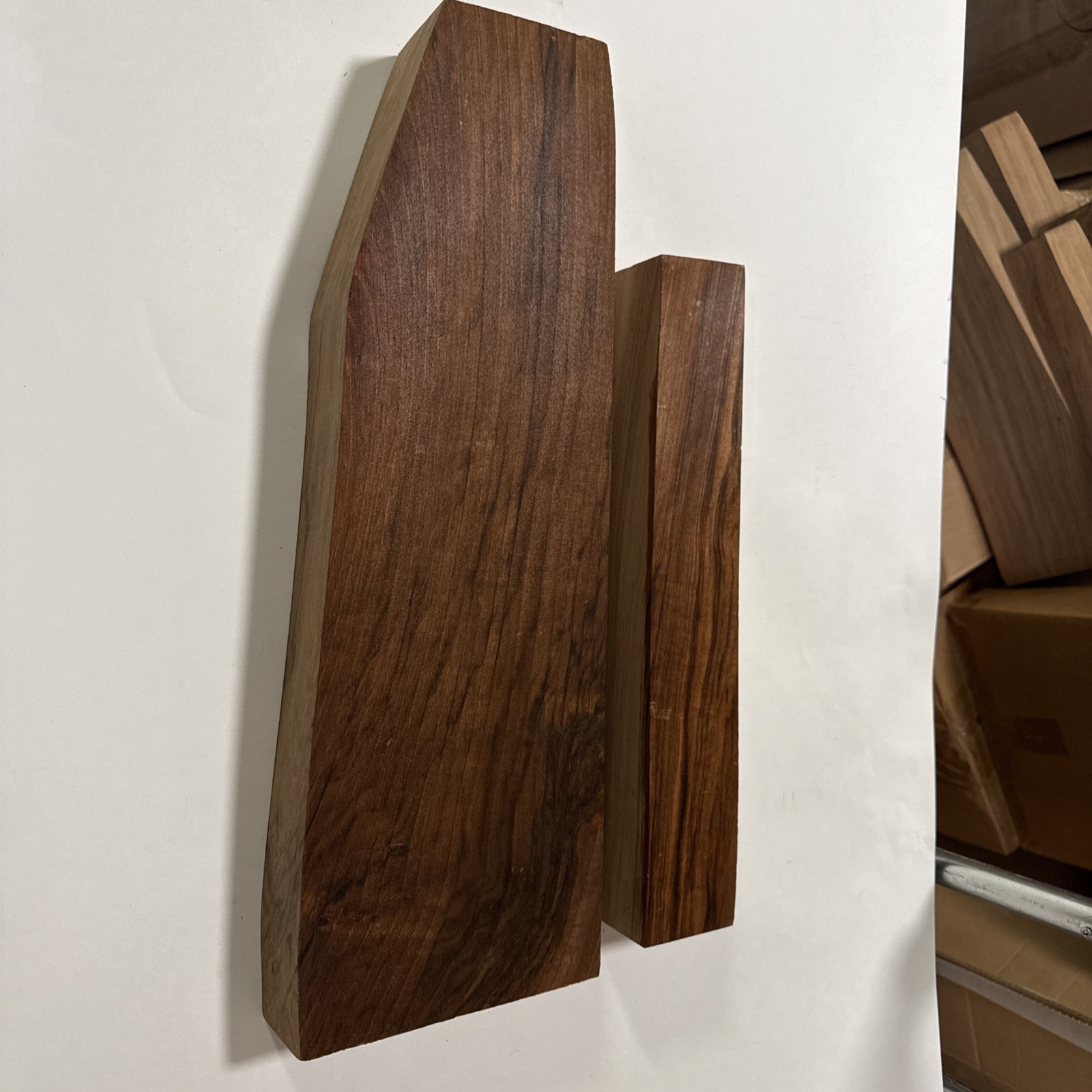 English Walnut Over and Under Blank