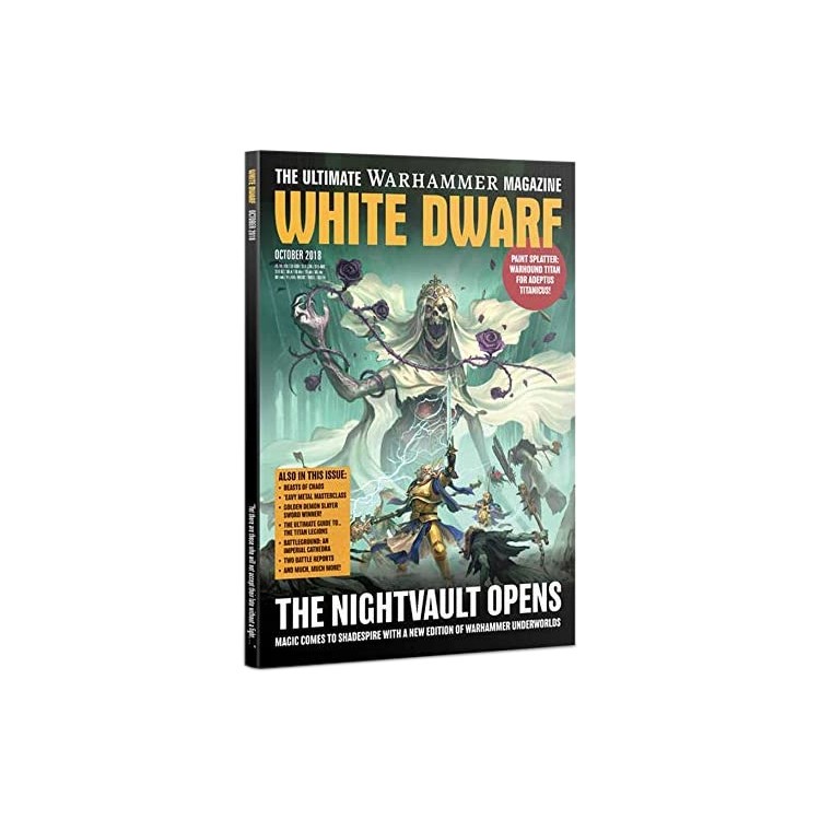 White Dwarf Issue October 2018 - Magazine Warhammer Fantasy / 40k Pre-owned YHP