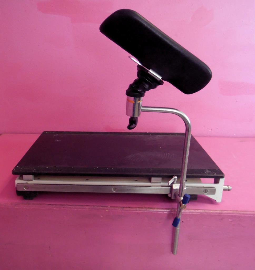 Universal Articulating Leg Well Holder Stirrup Positioning Table Accessory