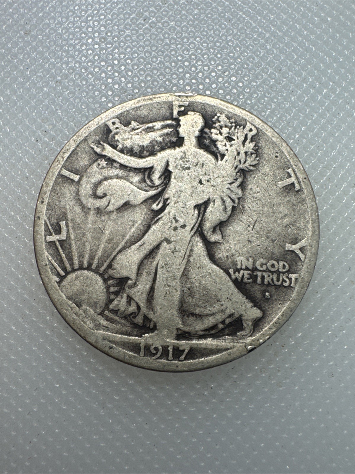 1917 s obverse walking liberty half dollar Q3