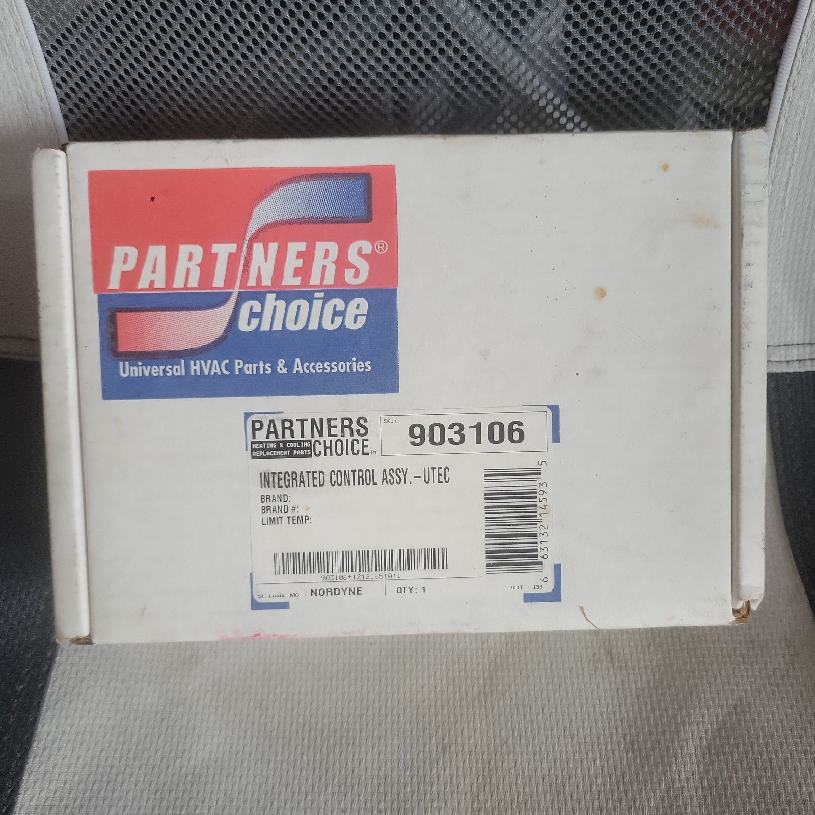 # 903106 Nordyne Gas Pack Gas Furnace Control Board Factory OEM Part 624631-B
