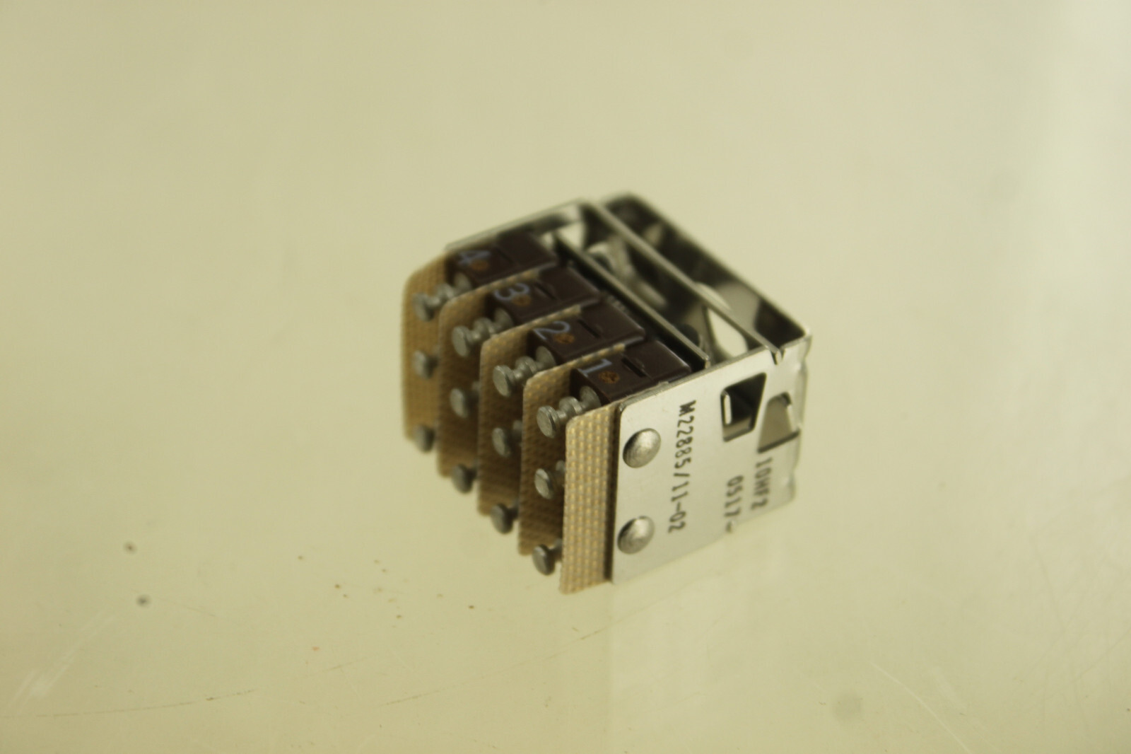 Eaton Push Switch Block M22885/11-02 NEW