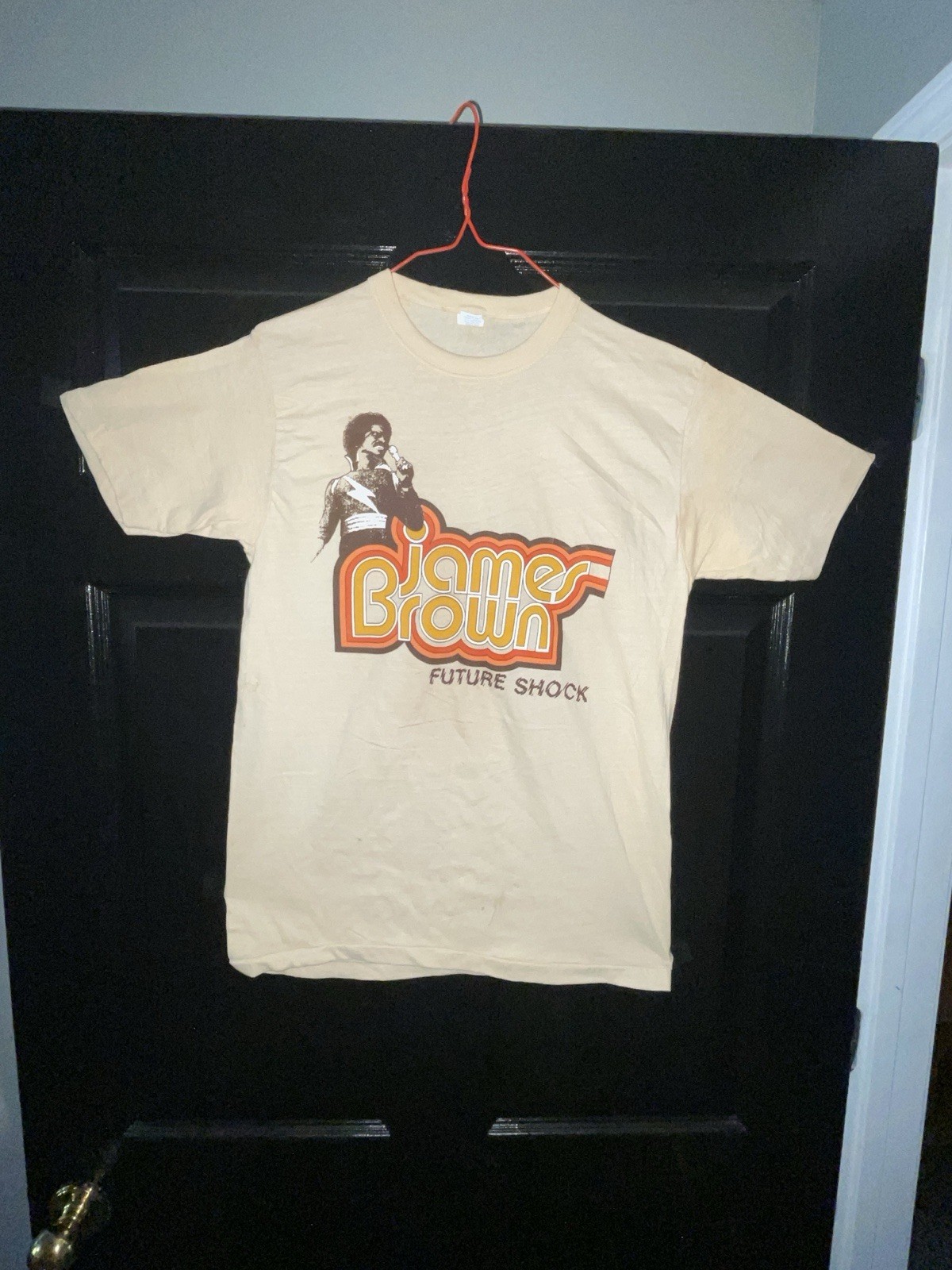 Old Stock Original  James Brown Future Shock Concert Tee