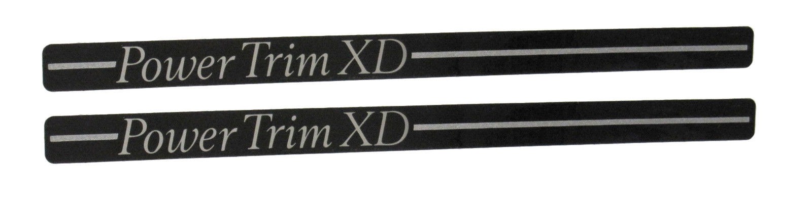 Mercruiser Power Trim XD Trim Cylinder Decals Pair OEM Sticker Logo