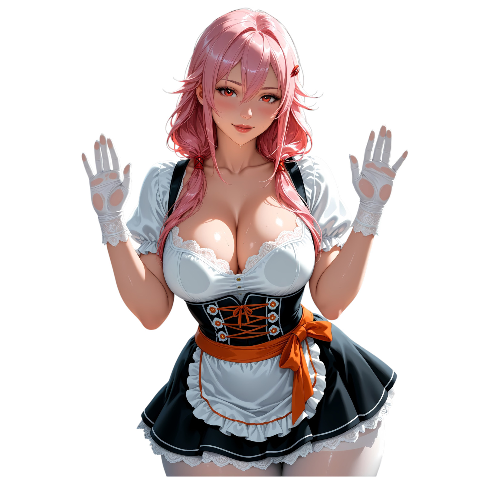 INORI YUZURIHA GUILTY CROWN 6" STICKER DECAL JAPANESE MOTORSPORT CAR WAIFU ANIME