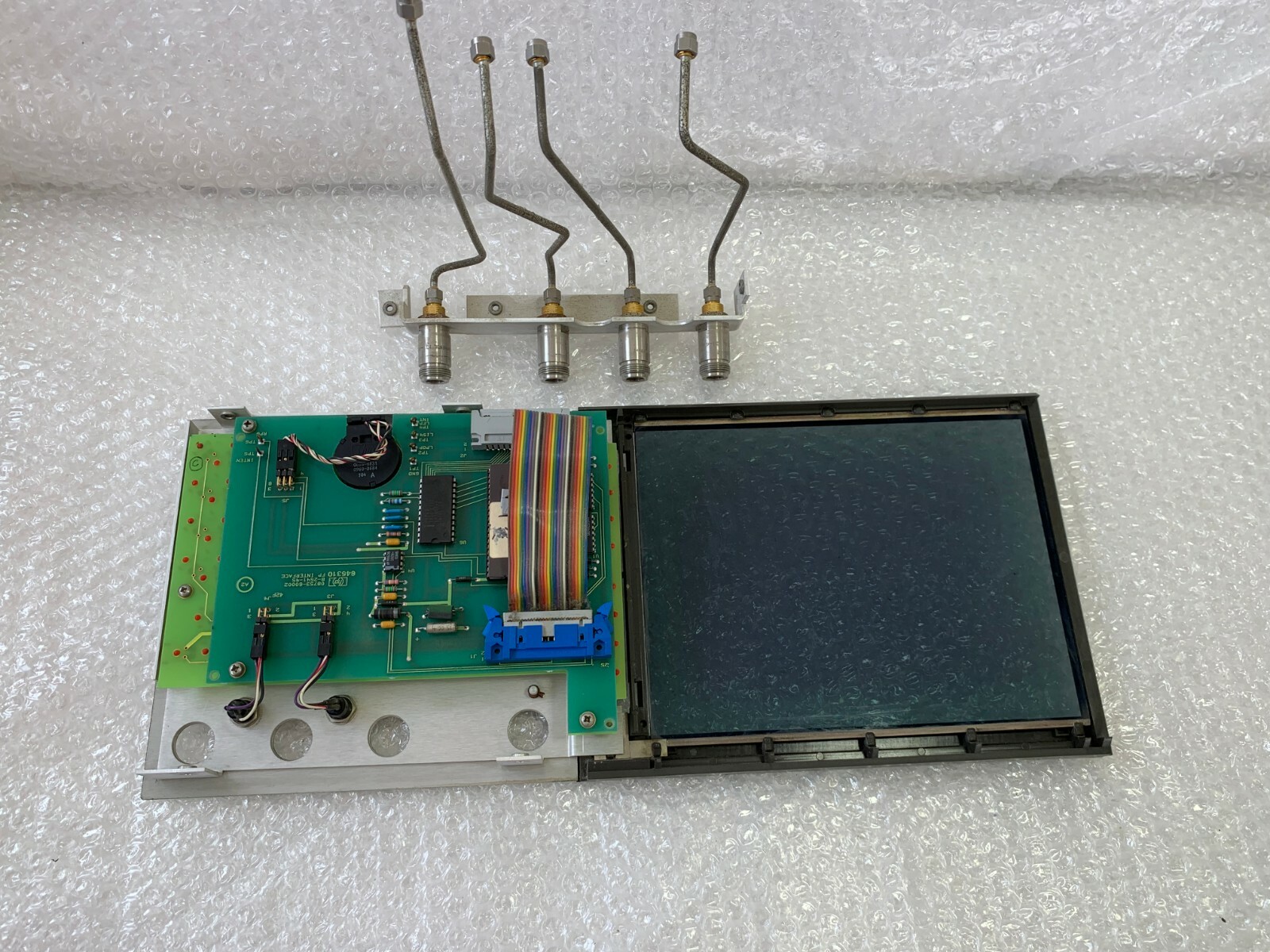 Hewlett Packard 8753A 300 GHz Network Analyzer Front panel + buttons 08753-60002