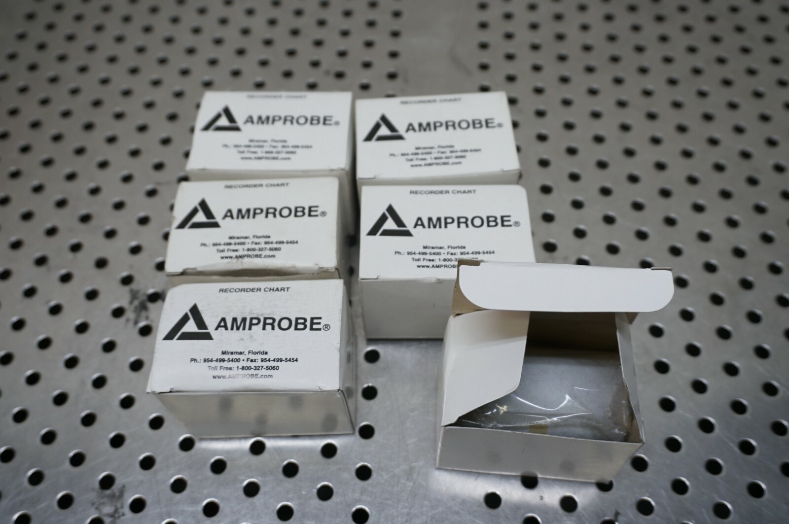 NEW LOT OF 6 AMPROBE INSTRUMENT 850A RECORDER CHART PAPER ROLL NOS Vintage Rare