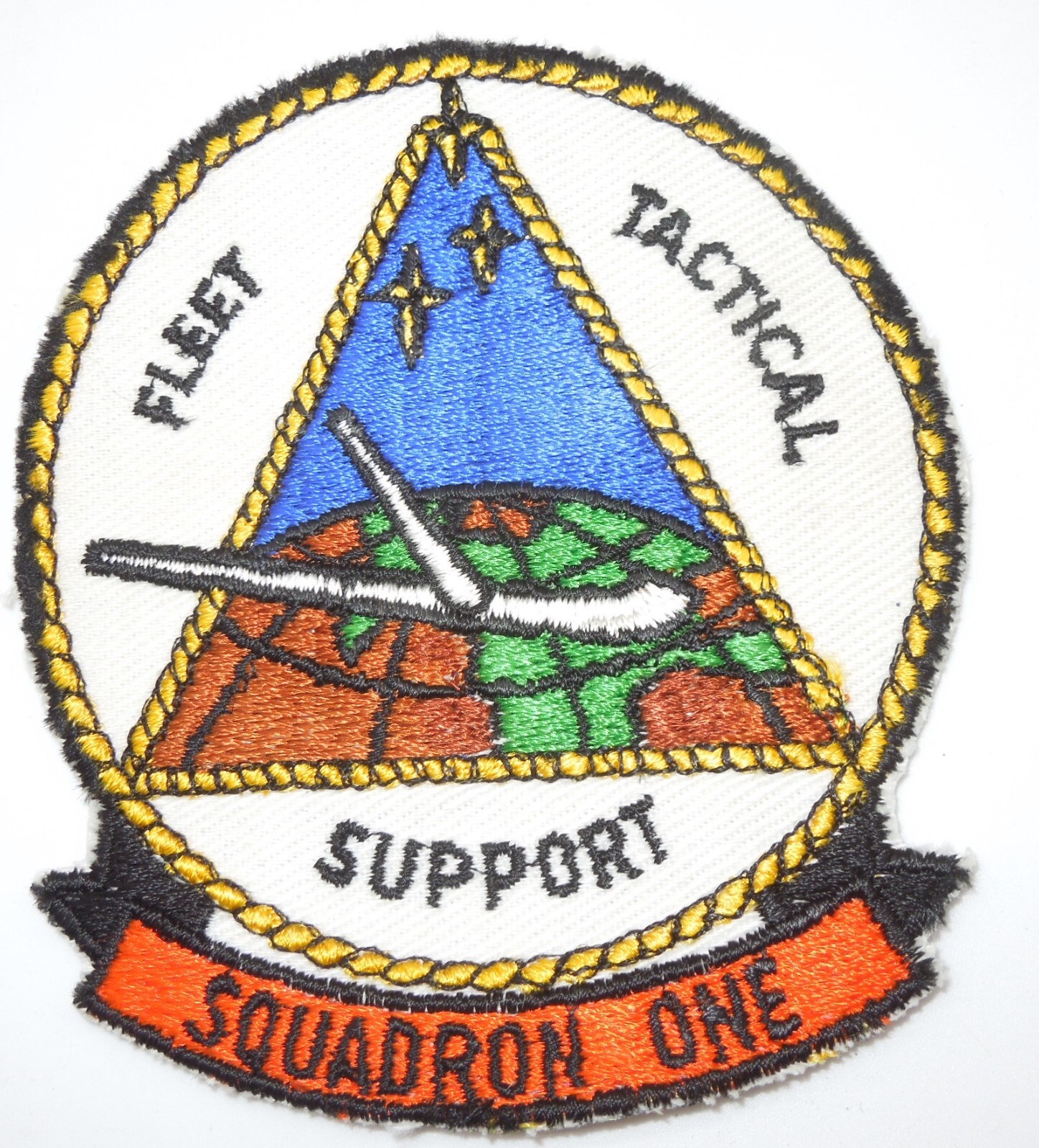 Original US Navy Vietnam War Fleet Tactical Support Squadron One Patch J18