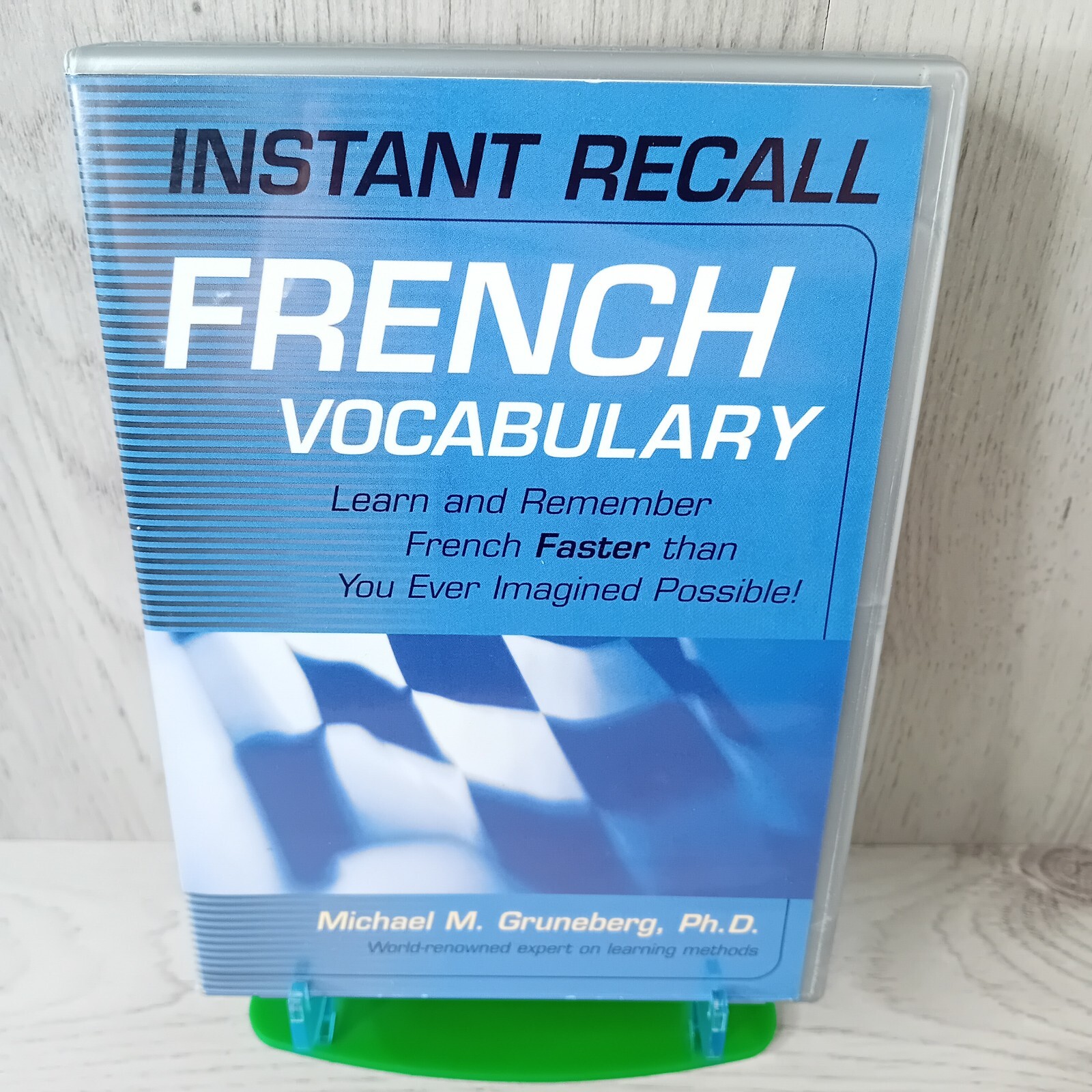 FRENCH VOCABULARY INSTANT RECALL CD BOXSET COURSE - RARE RETRO COURSE