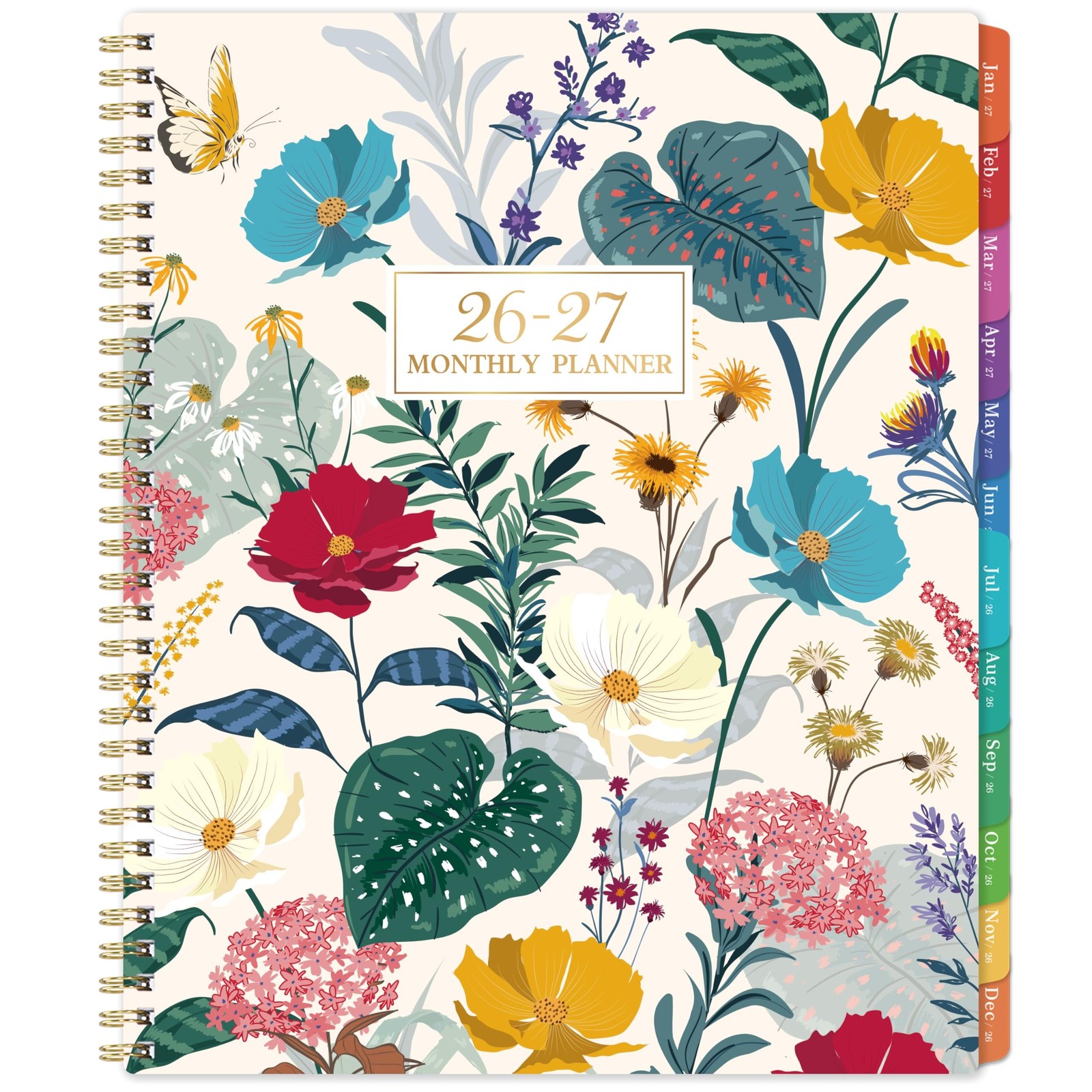 2026-2027 Monthly Planner - July 2026 - December 2027, 9'' x 11'', 18 Monthly...