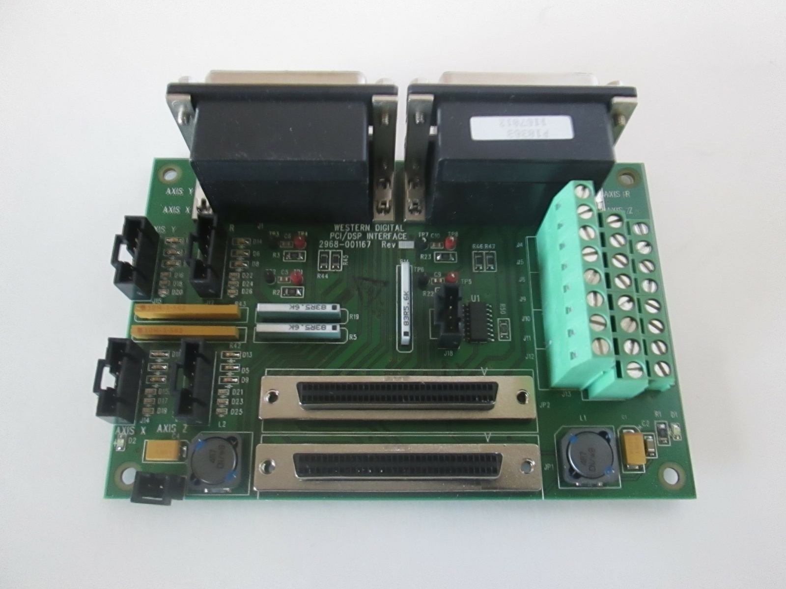 Western Digital, PCI/DSP Interface Board 2968-001167, Used, Working When Removed