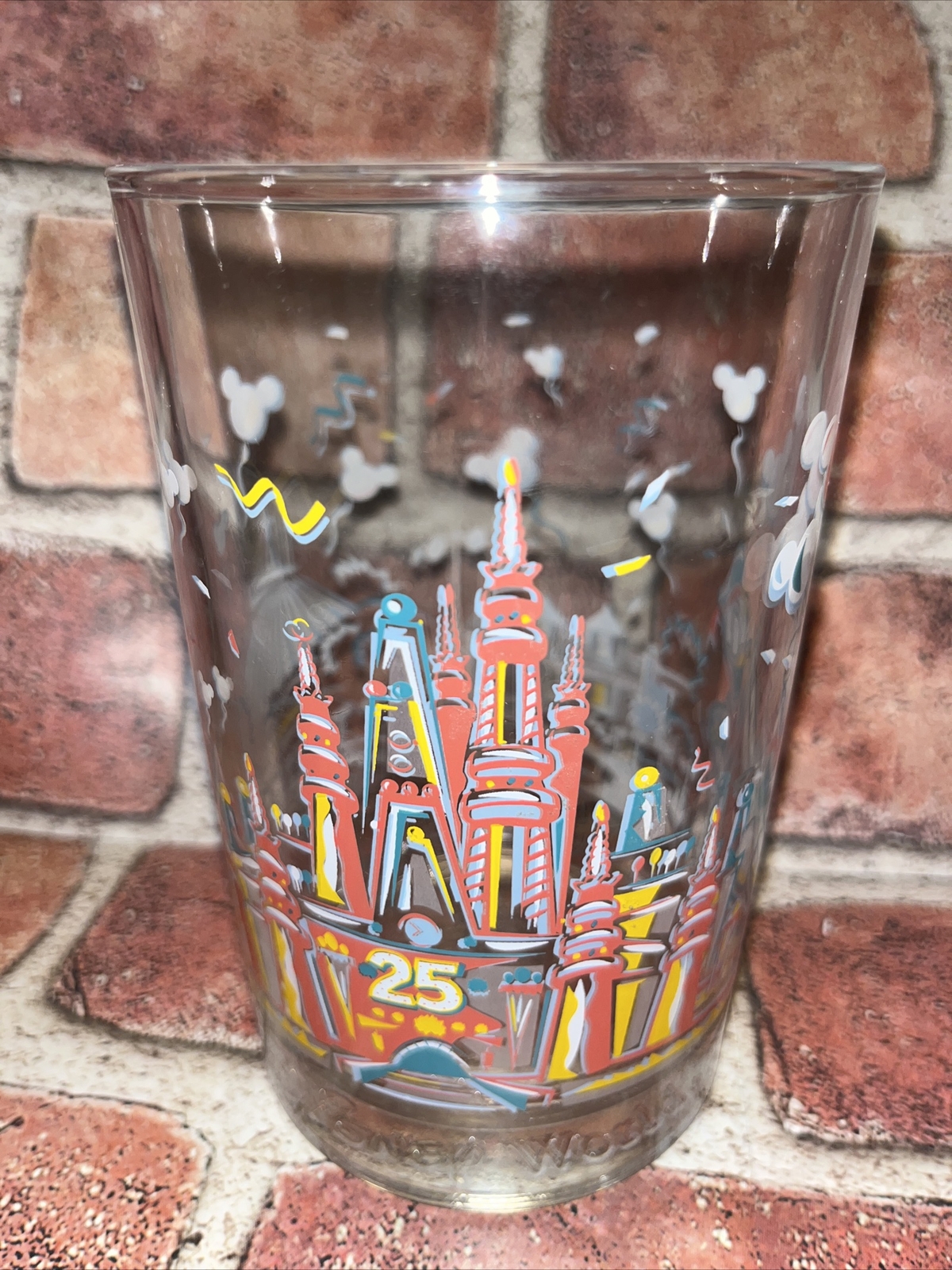 Disney 25th Anniversary Glass- McDonald’s Promotion