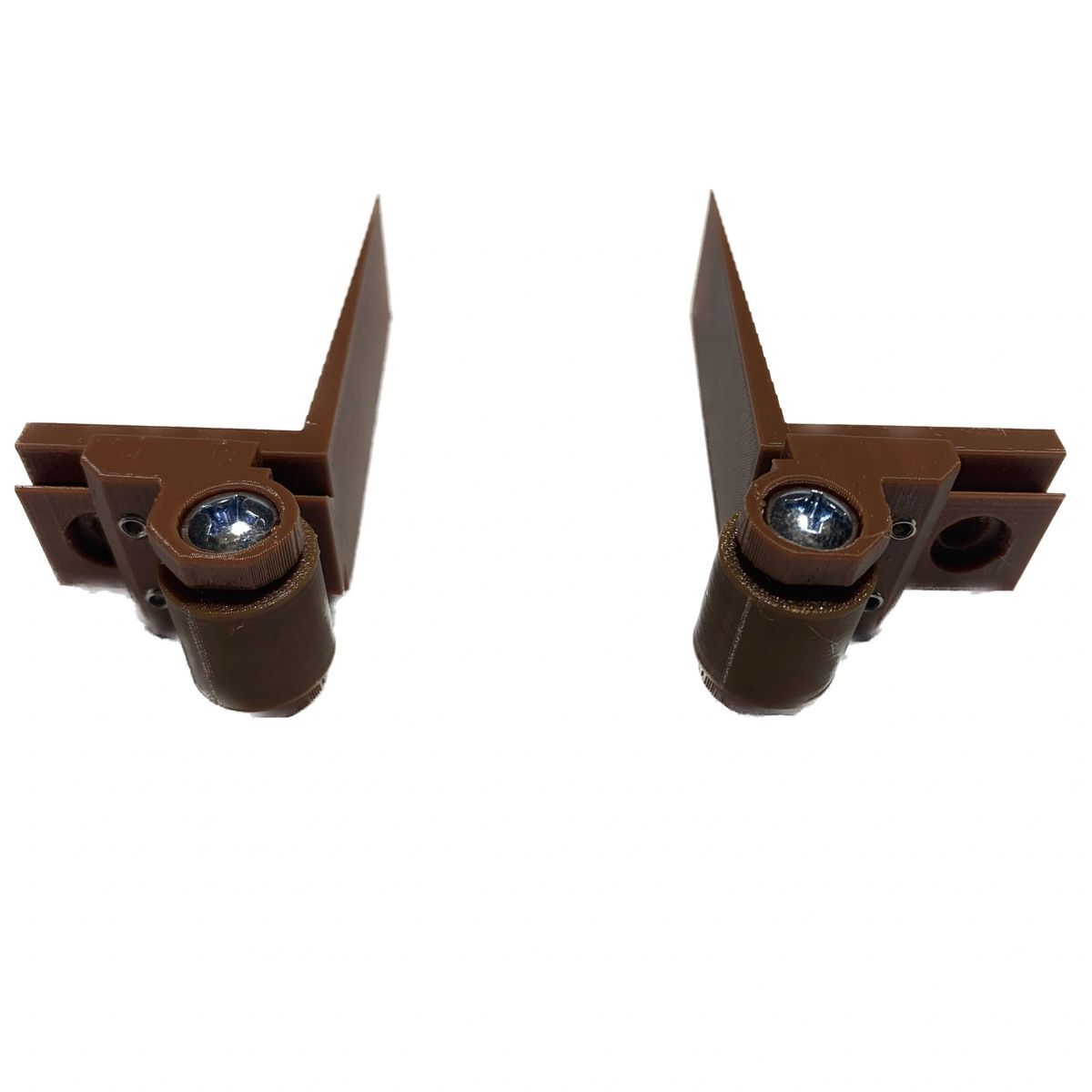 The Adjustable Pocket Door Guide (Brown)