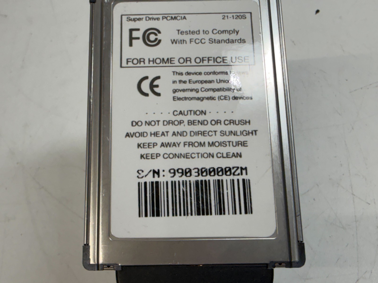 Imation Super Disk Drive Untested PARTS