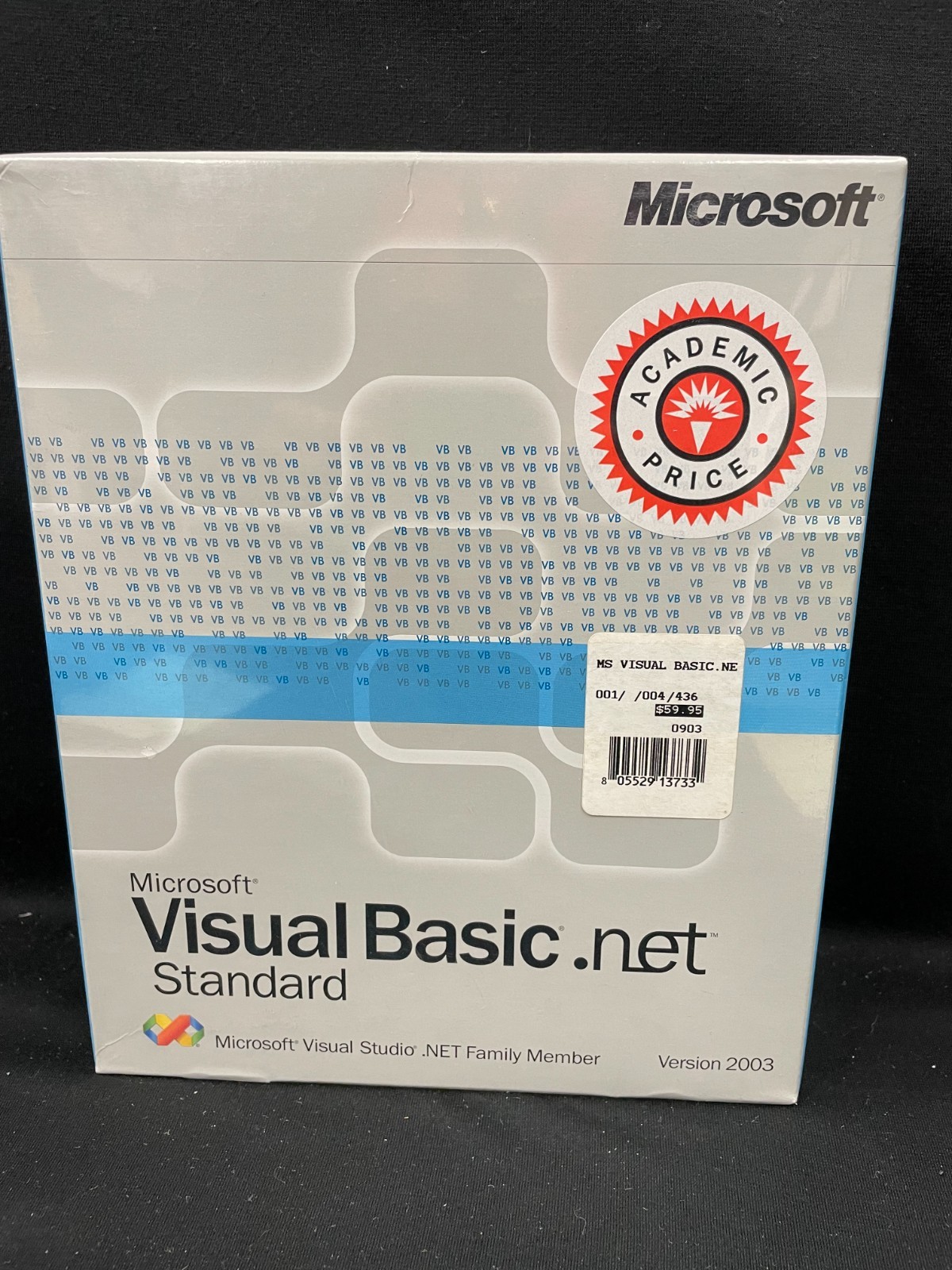 Microsoft Visual Basic .net Standard, 2003 Software, Brand New SealedMN5502