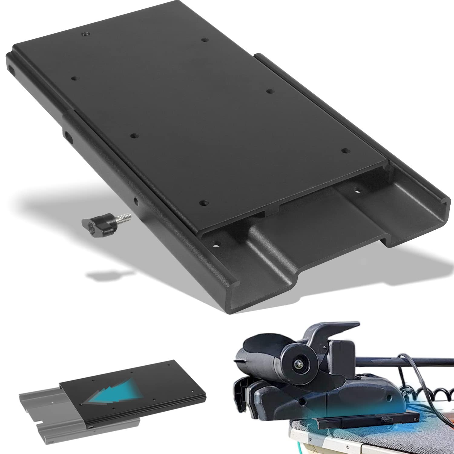 Replacement for Minn Kota 1854035 MKA-16-03 Trolling Motor Black Aluminum