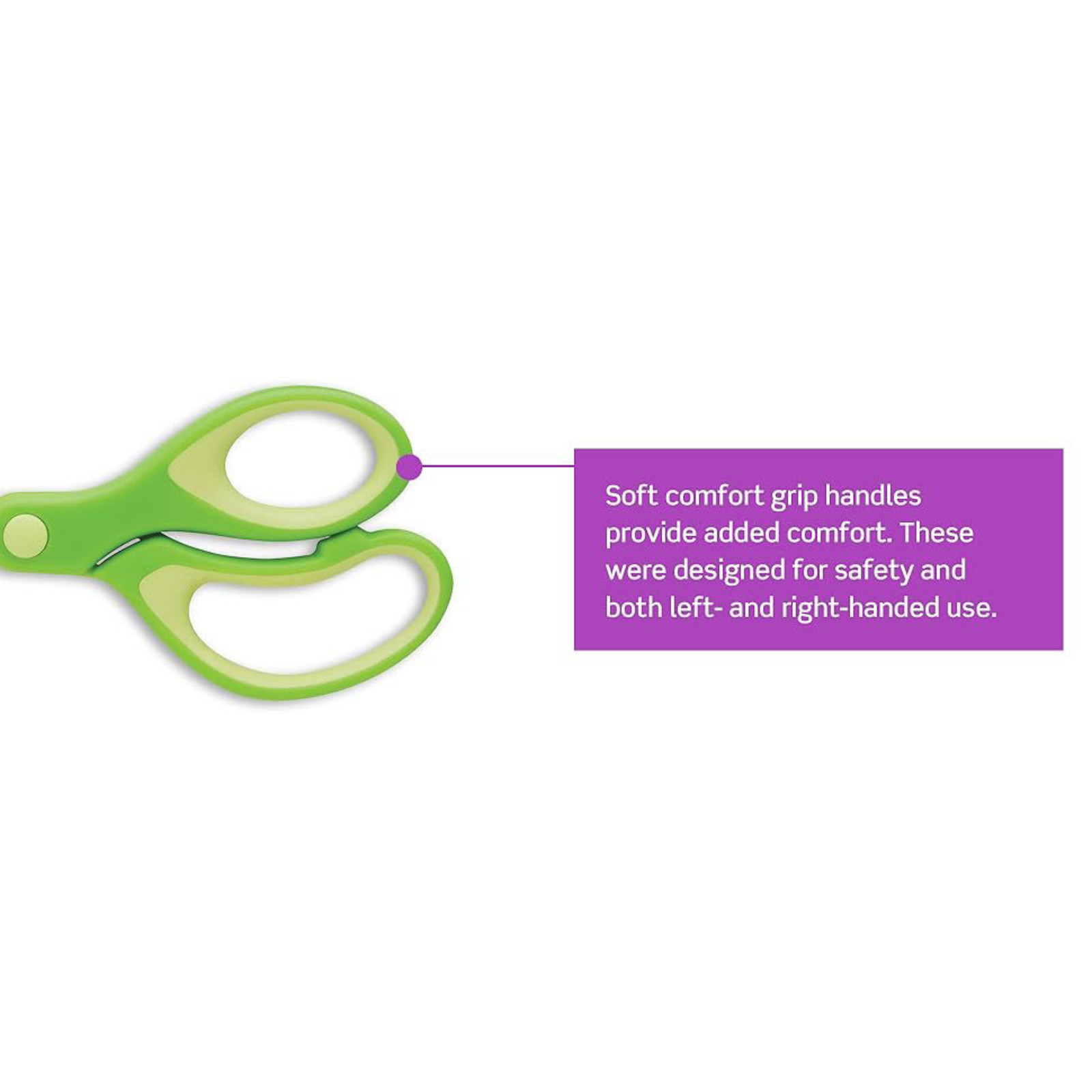 Scotch Kid Scissors [Pointed Tip]: 12-pack (Green) 1442P-12
