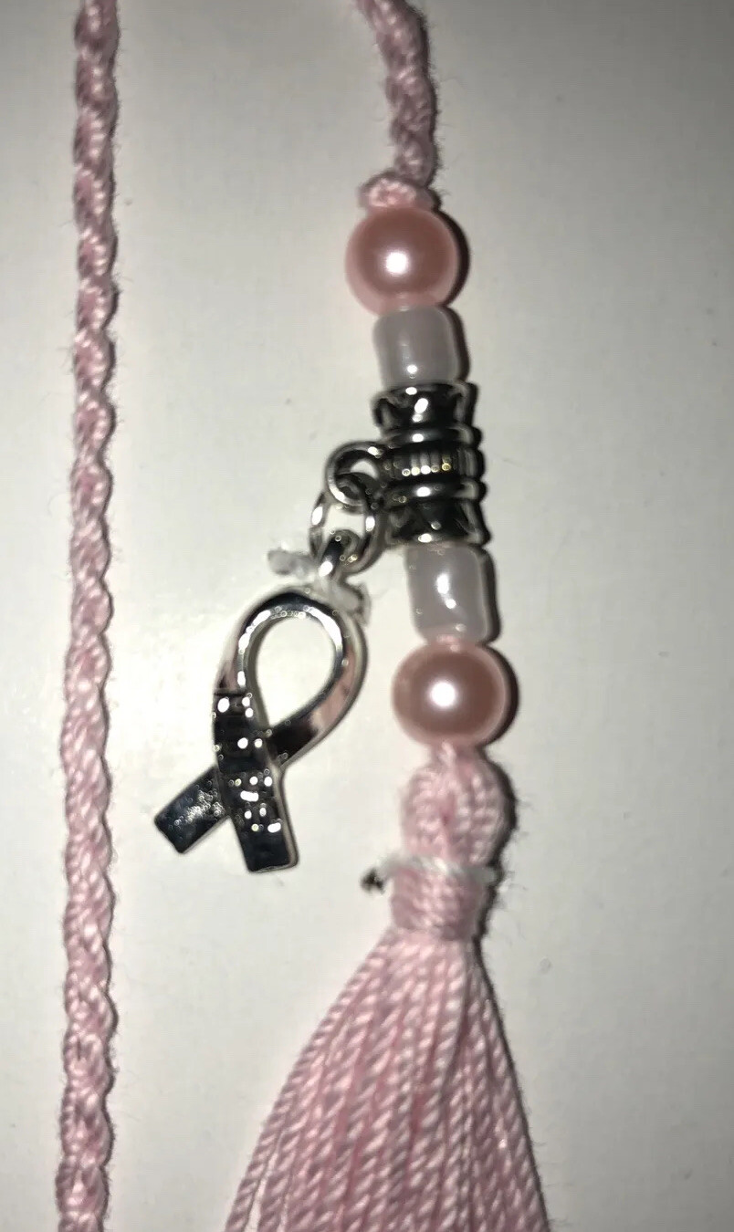 Breast Cancer Ribbon Bookmark