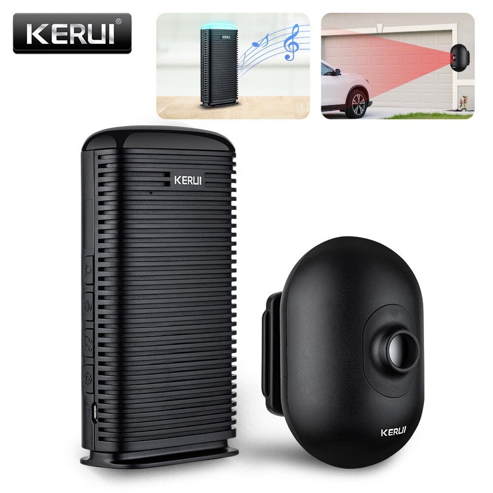 KERUI Driveway Alarm Wireless System Outdoor Motion Sensor for Home Security