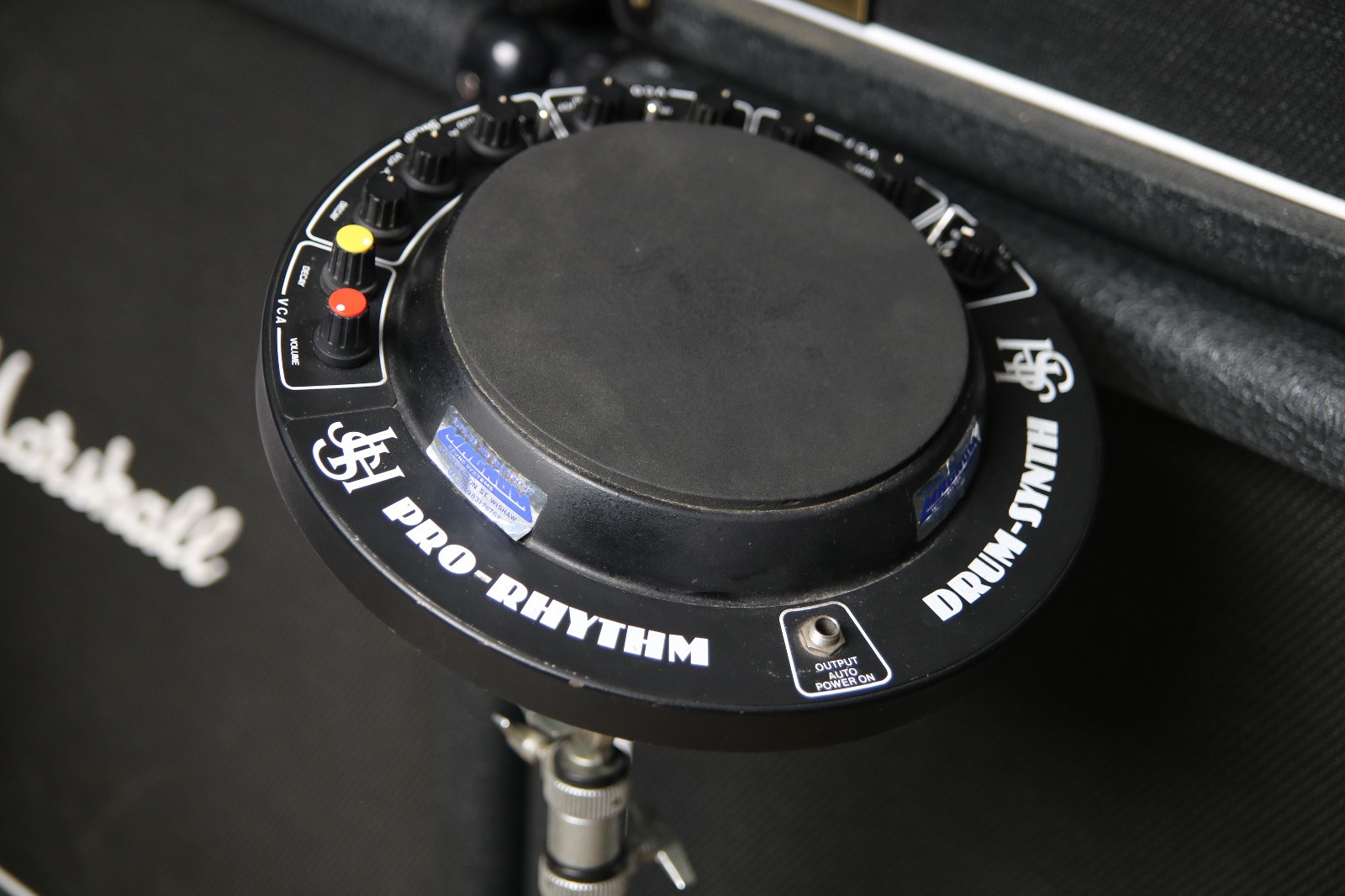 (Video) *Serviced* JHS SD-1 Pro-Rhythm Drum Synth Vintage 1970s Synthesizer Pad