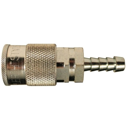 Milton 1836-6 H Style Coupler, 3/8" Hose Barb, 3/8" Basic Flow Size, 300 PSI