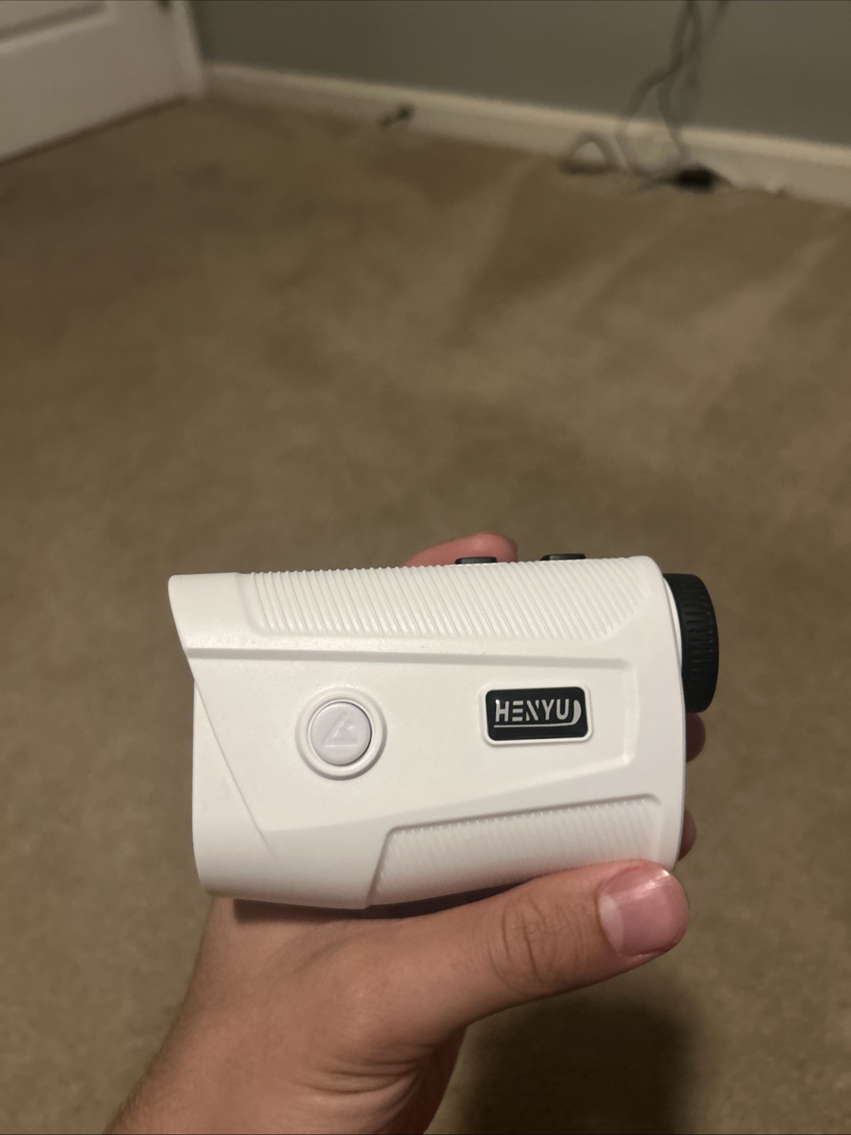 Henyu SH003 Golf Laser Rangefinder White Hunting/Targeting with Slope