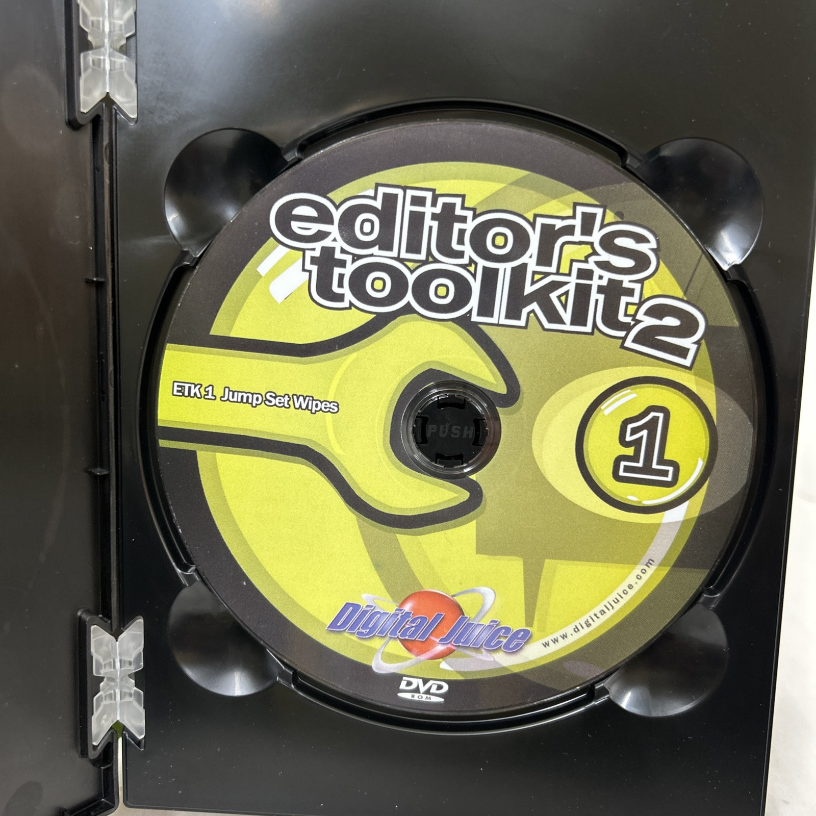 Digital Juice Editor’s Toolkit 1 & 2 Video Editing DVDs Tools Software Overlays
