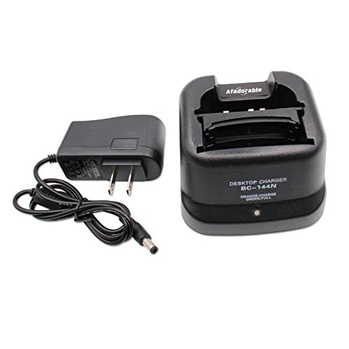 BC-137 BC-144N Charger for ICOM IC-A24 IC-A6 IC-V8 IC-V82 IC-U82 IC-F11 IC-F2...