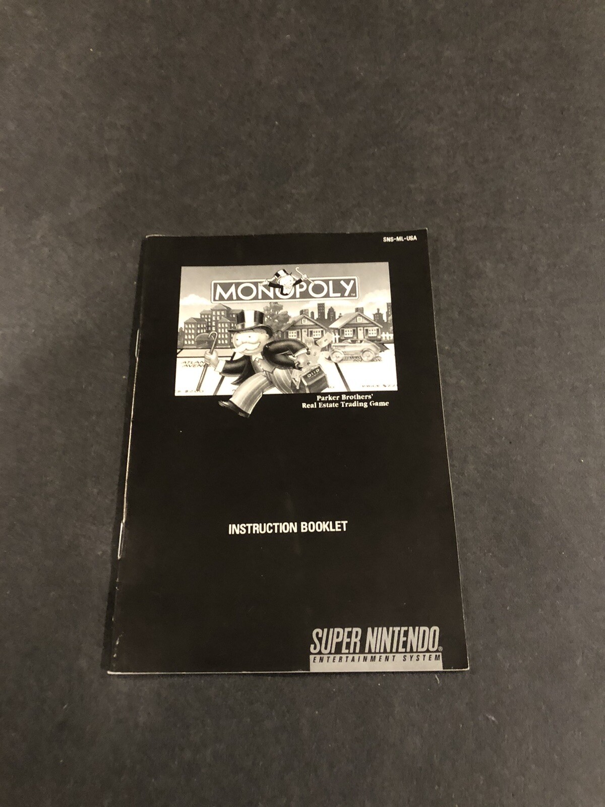 Monopoly snes manual