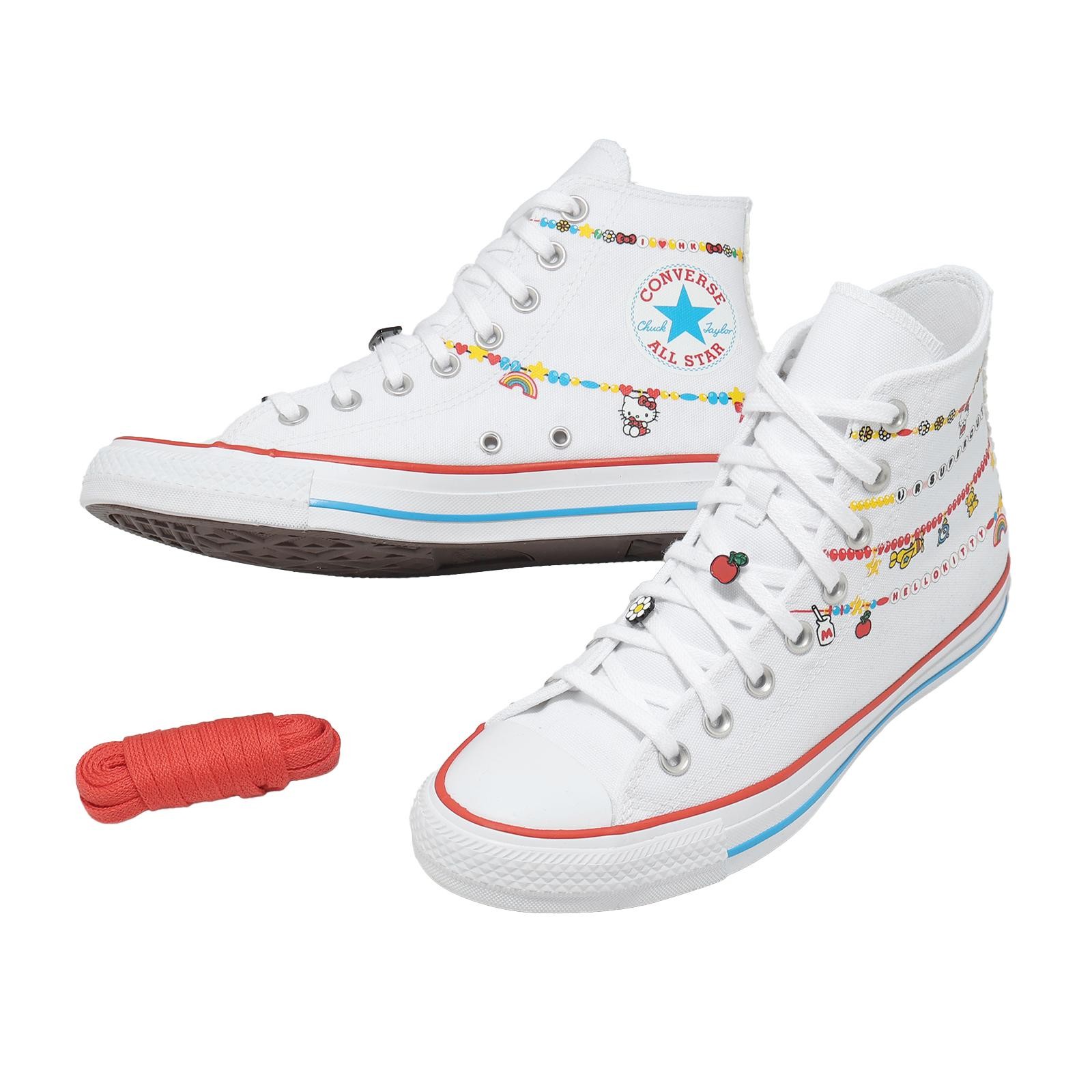 Converse x Sanrio Chuck Taylor All Star Hi Hello Kitty Friend Men Unisex A17699C